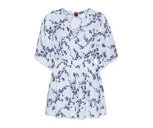 Superdry Womens Vintage Beach Playsuit Casual Robe Optic Blossom Taille S