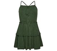 Superdry Womens Vintage Broderie Cami Casual Dress Thyme M