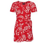 Superdry Womens Vintage Mini Wrap Robe décontractée Rouge Floral Taille M