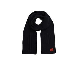 Superdry Workwear Knitted Scarf Echarpe pour femme, Bleu marine (Eclipse Navy), Taille Unique