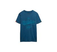 Superdry Workwear Washed Relaxed Short Sleeve T-shirt Bleu L Homme