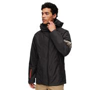 Superdry Hooded Yachter Windbreaker JKT A2 Wind Family, Noir, XL Homme