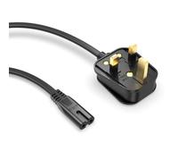 Superer Câble d'alimentation de rechange pour Sony PS5 PS4 PS3 Slim PlayStation 5 4 3, Xbox Series X/S, Xbox One X/S - 2 broches IEC C7 Figure 8 - 5 m