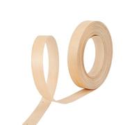 SUPERFINDINGS 10M Rouleau de Bande de Chant en Placage de Bois Pré Collé Navajo Blanc Contreplaqué Bande de Bois Flexible Longues et Fines Bandes de Bois Véritable pour Meubles D'Armoire
