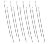 SUPERFINDINGS 12Pcs Cordon d'enfilage DIY Enfileur d'aiguille Easy Threaders Drawstrings Ressort de Remplacement Flexible Elastique à tête Ronde Bâton d'enfilage de Bande pour Sweatpants