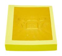 SUPERFINDINGS 200 Pièces Papier Ancêtres Chinois Bénis 10,2 x 13 cm Billets Ancestraux à Brûler Papier Or Lingot Jaune Pour Funérailles Fête Qingming Festival Fantômes Affamés