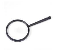 SUPERFINDINGS Loupe Portative 10X Noire avec Manche en Aluminium Lentille Incassable de 85mm Loupe de Lecture Décorative pour L'Inspection de la Lecture pour Les Personnes Âgées