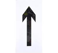 SUPERFINDINGS Pochoir flèche Droite Parking Flèche à Peindre Flèche en Plastique Panneau évidé Indicateur de Tableau Outil de Dessin de flèche pour Les parkings et Les Voies de sécurité