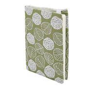 SUPERFINDINGS Protège Livres A5 14.8x21cm Olive en Coton Lavable Housse en Tissu Doux pour Livres Couverture Rigide Cadeau Idéal pour les Amoureux des Livres