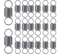 SUPERFINDINGS Ressort D'Extension 20 pouces en Acier Inoxydable Petit Ressort de Tension à Double Crochet Ressorts de Compression D'Extension pour Réparations à Domicile Pièces de Rechange