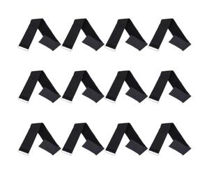 SUPERFINDINGS12 Pièces de Bandes de Course à Trois Jambes Réglables Attaches en Nylon Sangles Élastiques Solides et Durables pour Course de Relais Jeux de Carnaval Journée Sportive Jeux de Jardin Fête