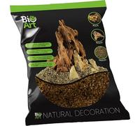 Superfish BioArt Gravier Naturel Décoratif Marron, 800 g, pour Jardin Nano