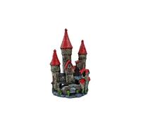 SUPERFISH-Déco Led Bulles Château Résine 11x12x21 cm