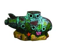 SUPERFISH-Déco Led Sous-marin Résine 15,5x8x8,5 cm
