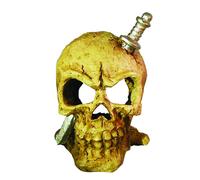 SUPERFISH-Déco Led Tête de mort Résine 12x11x11 cm