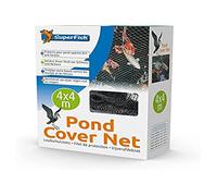 Superfish Filet de Protection pour Bassin avec 10 piquets 4 x 4 m