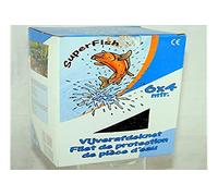Superfish Filet de Protection pour Bassin avec 14 piquets 6 x 4 m