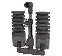 SUPERFISH-Filtre à air avec mousses et chambre de filtration biologique pour petit aquarium ou bac d'élevage coloris noir SuperFish - Taille S