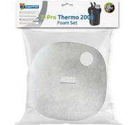 SuperFish X-Pro Thermo 1000, 1500 et 2000, Set de Filtration, Mousse Préfiltre et Cartouche de Charbon Actif (Set mousses X-PRO THERMO 2000)