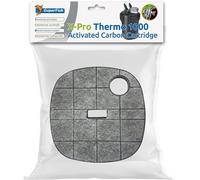 Superfish X-Pro Thermo 1000, 1500 et 2000, Set de Filtration, Mousse Préfiltre et Cartouche de Charbon Actif (Charbon X-Pro Thermo 1000)