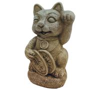 SUPERFISH-Zen Déco Fortune Cat Résine 8,5x8,5x12,6 cm