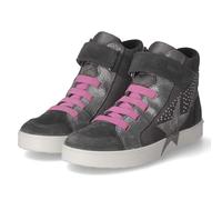 Superfit 1-000811-2000 Bottes à enfiler en cuir et textile unisexe en gris, Gris, 40 EU