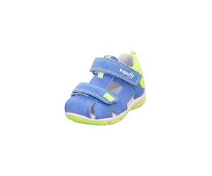 Superfit 609142 bébé garçon Sandales, Bleu (Blau/Gelb 81), 18 EU