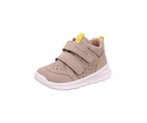 SUPERFIT Baskets 'Brezee' beige / jaune, Taille 28