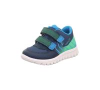 SUPERFIT Baskets 'SPORT7 MINI' bleu / bleu marine / vert clair, Taille 32