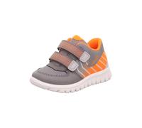 SUPERFIT Baskets 'SPORT7 MINI' gris / mandarine, Taille 28