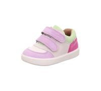 SUPERFIT Baskets 'SUPIES' gris clair / violet / rose / blanc, Taille 28
