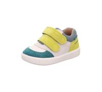 SUPERFIT Baskets 'SUPIES' jaune / gris / gris foncé / émeraude, Taille 22