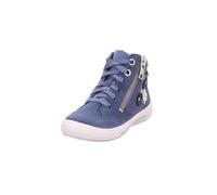 Superfit Baskets Tensy pour Fille, Bleu 8000, 25 EU