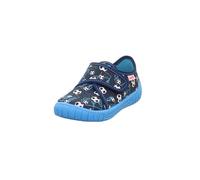 Superfit Chaussons Bill pour garçon, Turquoise multicolore 8080, 33 EU