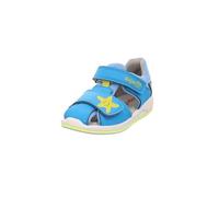 Superfit Boomerang Sandale, Turquoise Jaune 8400, 22 EU