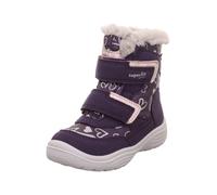 SUPERFIT Bottes de neige 'Crystal' gris / aubergine / rose, Taille 30
