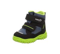 SUPERFIT Bottes de neige 'Husky 1' bleu-gris / kiwi / noir / blanc, Taille 21