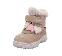SUPERFIT Bottes de neige 'HUSKY+' beige clair / rose, Taille 21