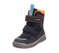 SUPERFIT Bottes de neige 'MARS' azur / bleu foncé / orange, Taille 34