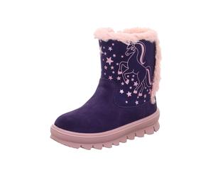SUPERFIT Bottes 'FLAVIA' violet / rose, Taille 38
