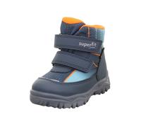Superfit Husky+ Warm Gefütterte Gore-tex Botte de Neige, Bleu Orange 8010, 25 EU