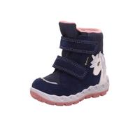 SUPERFIT Bottes 'Icebird' bleu marine / rose / blanc cassé, Taille 35