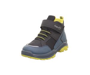 SUPERFIT Bottes 'Jupiter' bleu / jaune fluo / gris foncé, Taille 31
