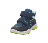Superfit 1-000056-8010 Bottes à Enfiler en Textile et synthétique Unisexe en Bleu, Bleu, Vert Clair 8010, 29 EU Large