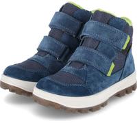 Superfit Bottines d'hiver à lacets pour enfants TEDD bleu imperméable Taille : 28