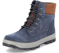 Superfit Bottines d'hiver à lacets pour enfants TEDD bleu imperméable Taille : 31