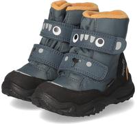 Superfit Bottines d'hiver pour enfants GLACIER Noir Orange Textile Taille : 25