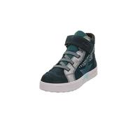 Superfit Bottines Stella pour fille - Largeur : M IV - Semelle lâche, Vert et bleu clair 000, 28 EU