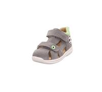 Superfit Bumblebee Sandale Garçon, Gris Clair Vert 2500, 22 EU