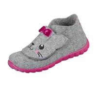 Superfit Chausson textile Happy Chaussures pour enfants Chausson gris Loisirs, Taille:21 EU